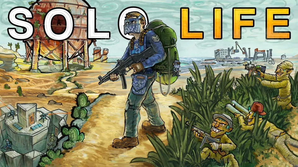 How to run a solo life in Rust and hold a monument against multiple neighbors